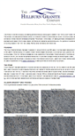 Mobile Screenshot of hillburngranite.com